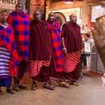 Philly Cheese Steaks and Maasai at the Market, Philadelphia, PA