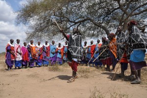 The En-kata Choir performs in Olerumo