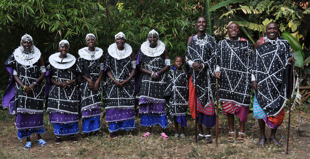 The En-kata choir ready to go to their first concert in Arusha, Tanzania!