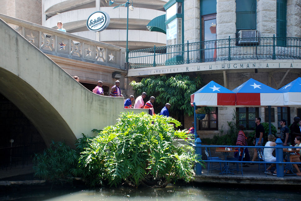 On the Riverwalk, San Antonio!