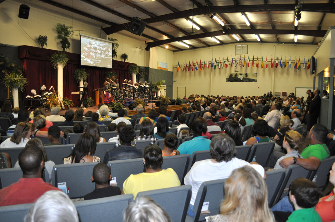 The En-kata Maasai (Masai) Choir sang at both services