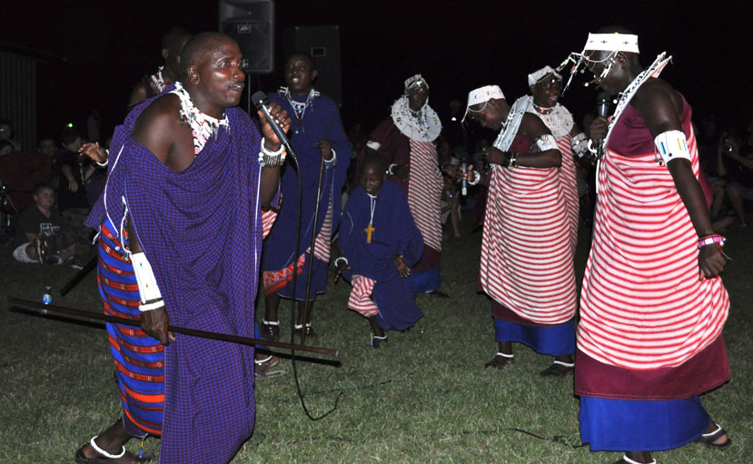 The Maasai (Masai) sang and danced with such freedom and joy.