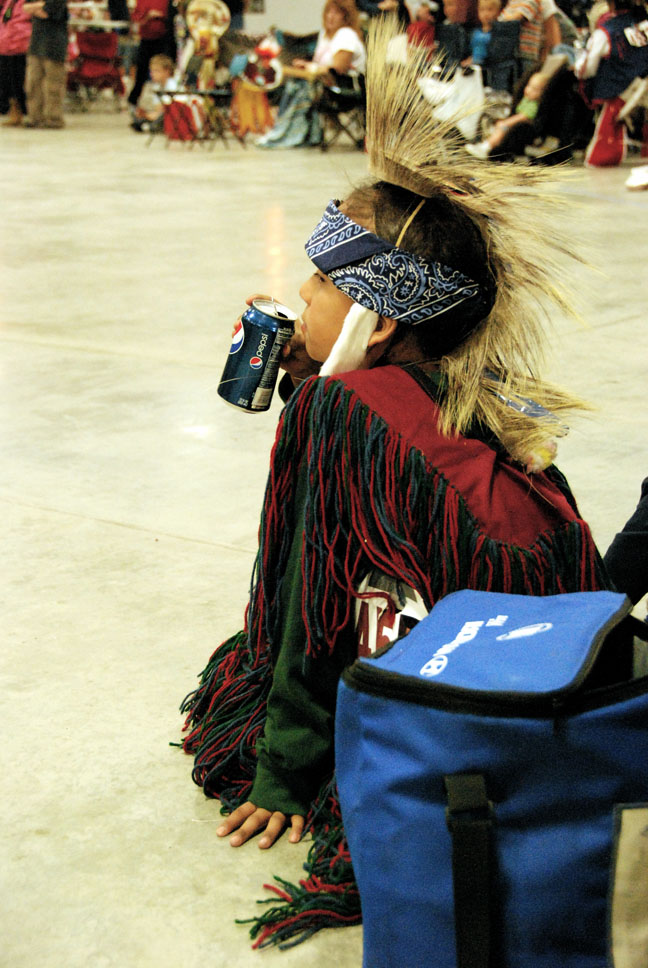 little boy feather headdress