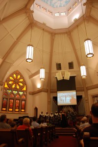 Singing in a Cathedral